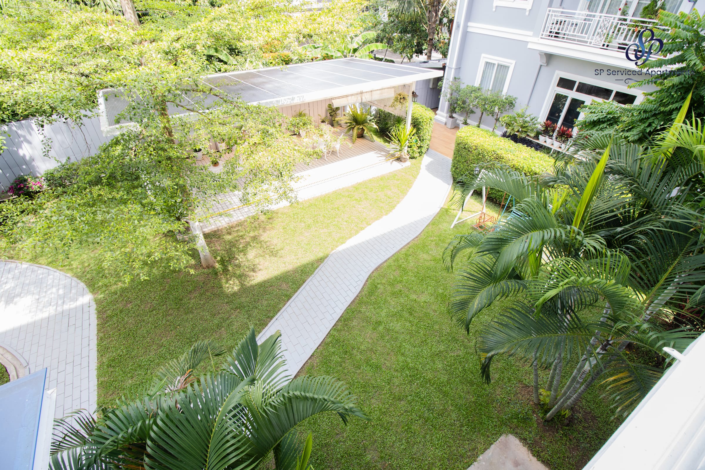 Garden area