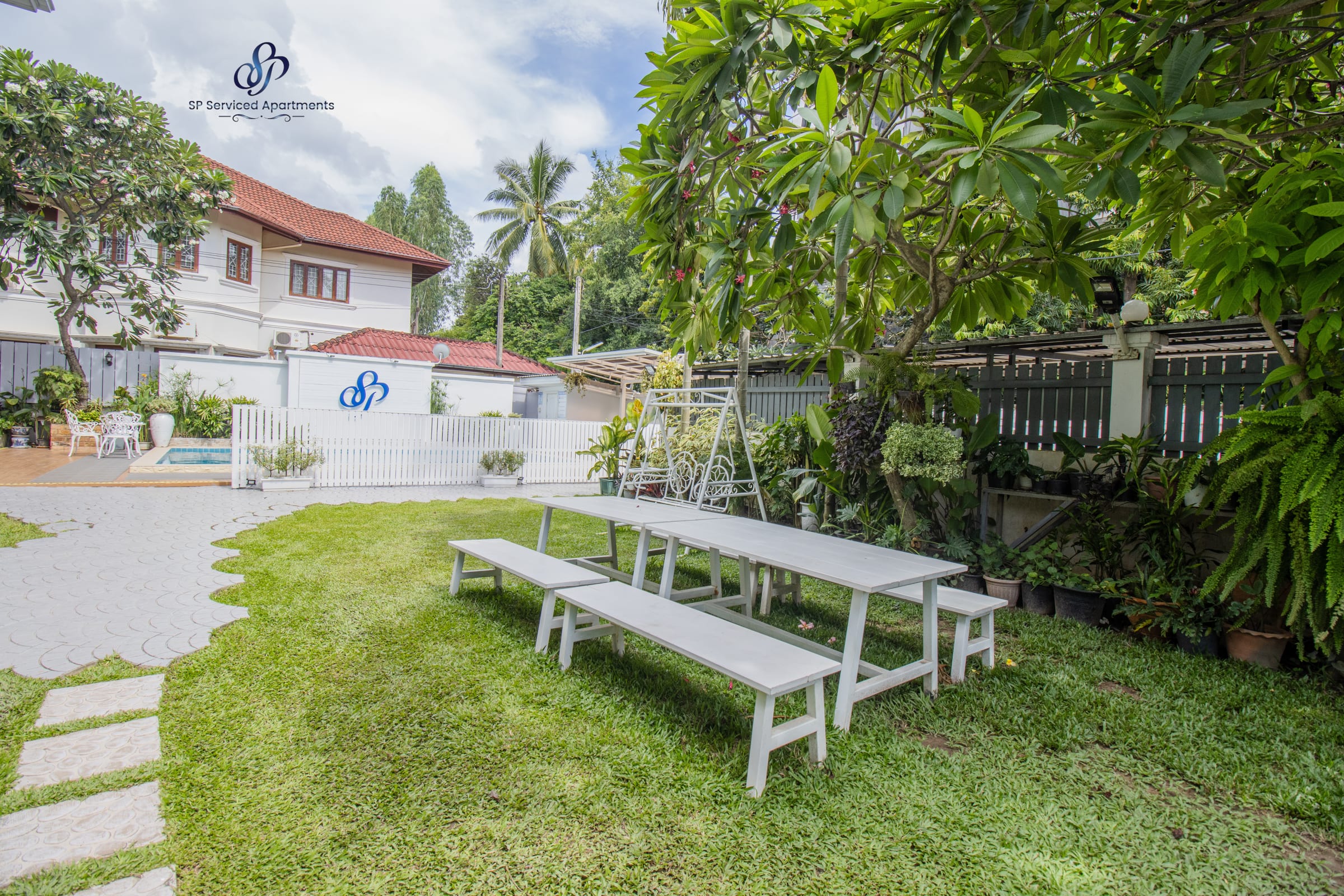 Garden area